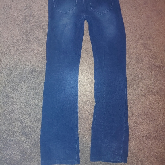 Anna Sui Corduroy Pants Blue - Picture 3 of 3